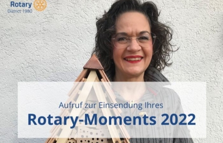 La DG Christine Davatz vorrebbe organizzare una vetrina dei migliori momenti rotariani dei club nel 2022.